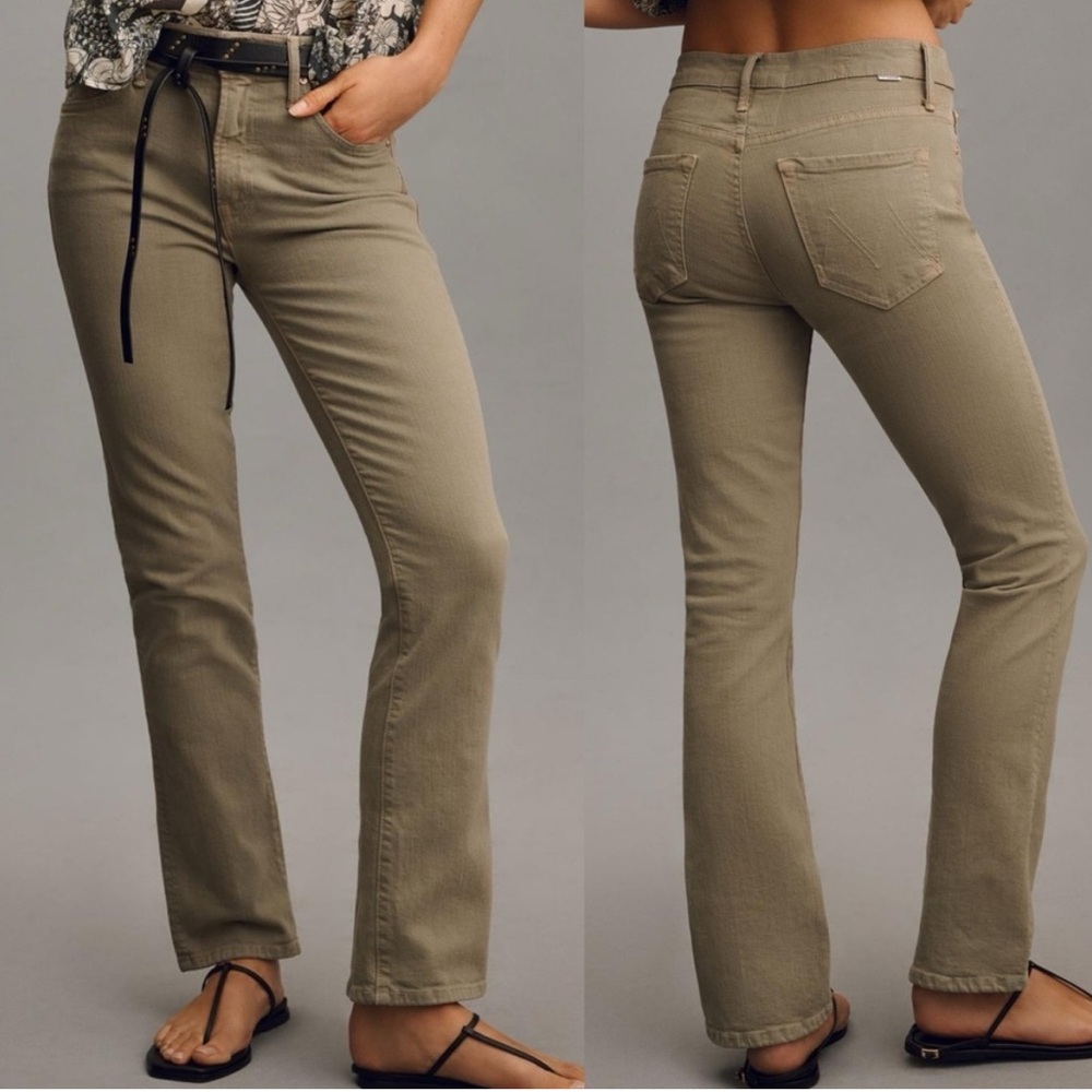NWT Mother The Insider Hover The Devil May Mermaid Mid Rise Bootcut Jeans Sz 25